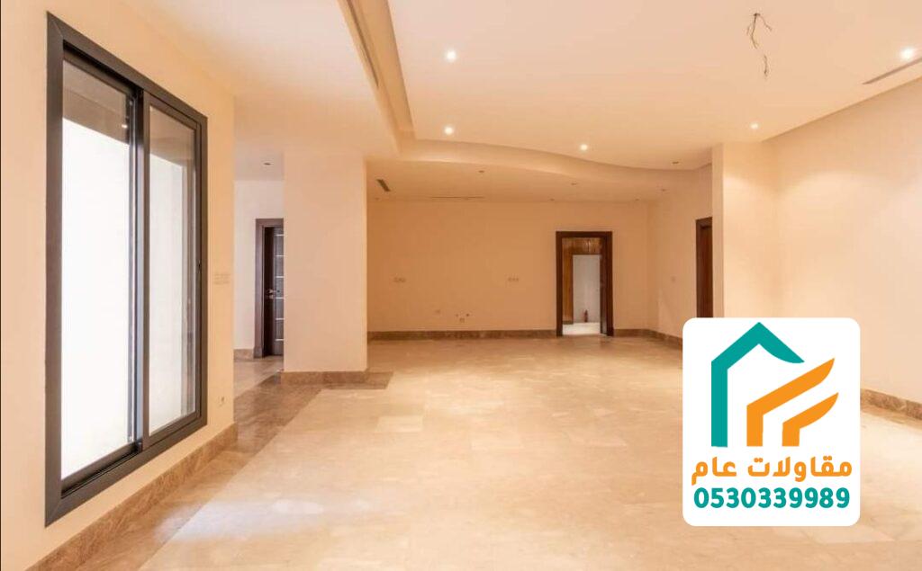 خطوات دهن الجدران